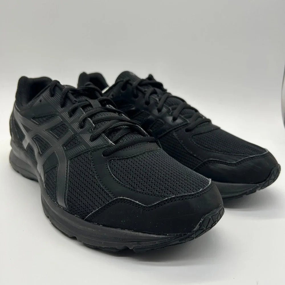 Asics Jolt Shoes Mens 12 4E Extra Wide Black Running Sneakers T7K4N Athletic Gym